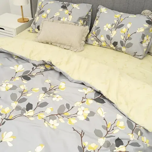 Комплект постільної білизни Viluta євро ранфорс 24308 100% бавовна - фото 3