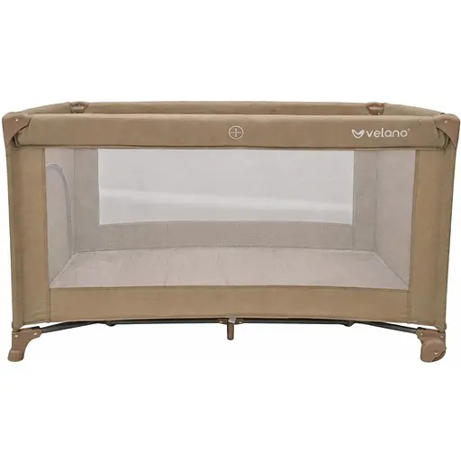 Кровать-манеж детская VELANO Flexi, beige - фото 1