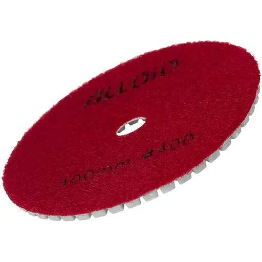 Круг алмазний Alloid Building Tools шліфувальний на липучці 100 мм зерно 400 (DD-63288) - фото 3