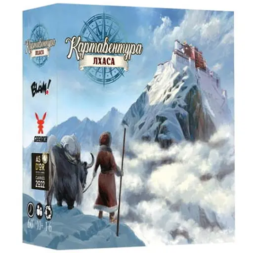 Настольная игра Geekach Games Картавентура. Лхаса (Cartaventura: Lhasa) (укр.) (GKCH147TK) - фото 1