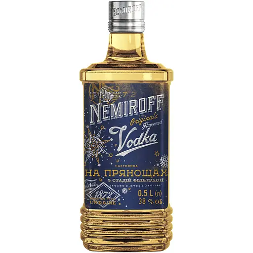 Настоянка Nemiroff Originals на прянощах 38% 0.5л