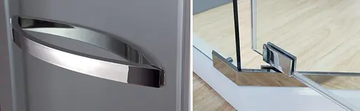 Душова кабіна Eger Talany 90x90 з піддоном 599-555, прозорий, хром - фото 5