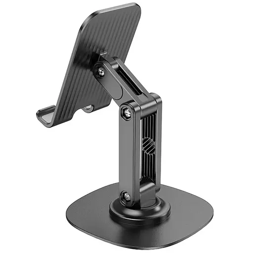 Тримач для телефону Hoco HD6 Winner dual-axis rotating Black - фото 3