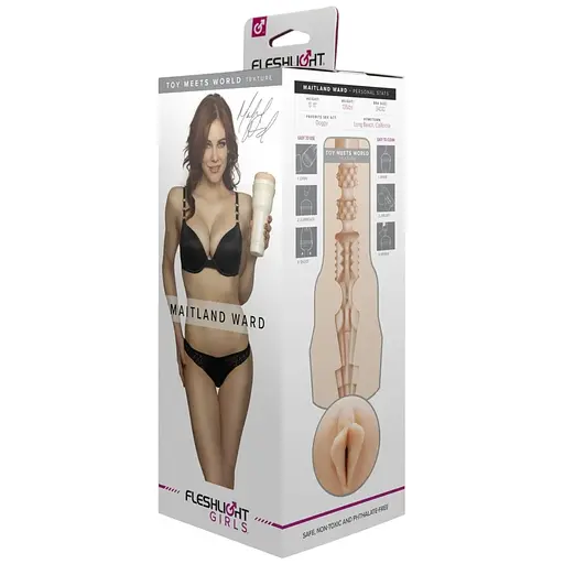 Мастурбатор Fleshlight Girls Maitland Ward - Toy Meets World, зі зліпком вагіни, дуже ніжний