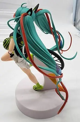 Фигурка Banpresto Хацуне Мику в велоформе Hatsune Miku Team Ukyo 19 см WST HM U2016 - фото 8