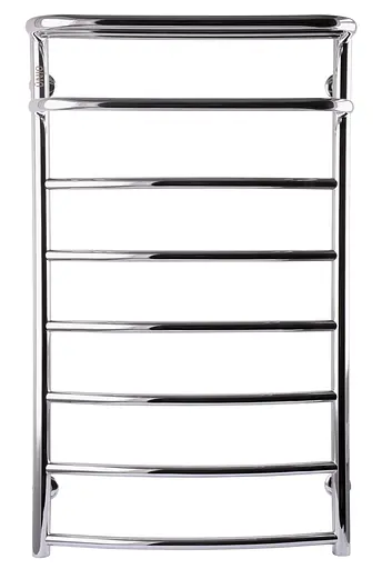 Водяна рушникосушка Unio Op W 900-500-8 Олівія з полицею, Хром - фото 1