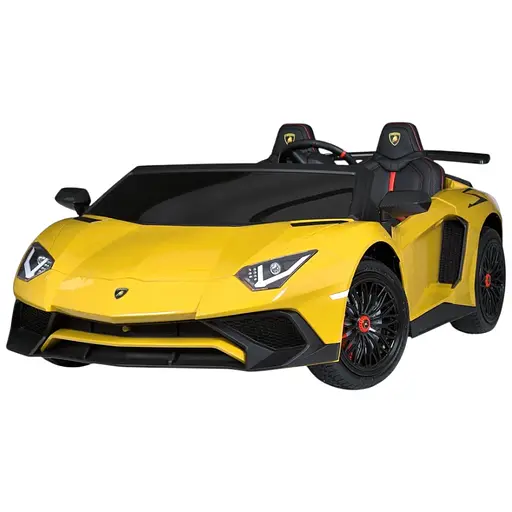 Електромобіль дитячий Bambi Lamborghini Racer M 5738AL-6 з музикою світлом Bluetooth та надувними колесами