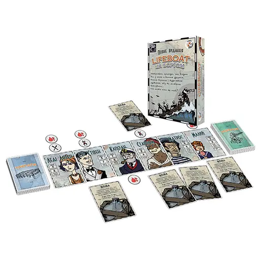 Настольная игра Games 7 Days Lifeboat За бортом LB001U от 4 до 8 игроков - фото 3