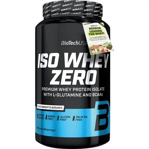 Протеїн BiotechUSA Iso Whey Lactose Free Hazelnut 908 г