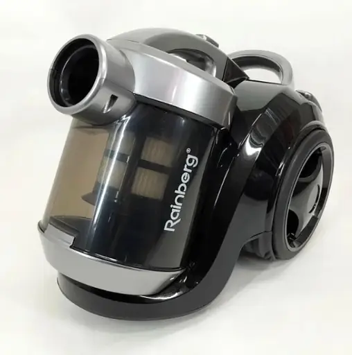 Контейнерний потужний пилосос Електроплита Rainberg RB-655 3500 Вт 2 конфорки чорний - фото 2