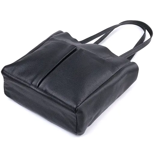 Сумка-шоппер Shvigel из натуральной кожи 29х30х12 см sum0027550 - фото 6