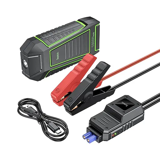 Автомобильное пусковое устройство Hoco QS1 Portable Smart Car Jump Starter 10000mAh