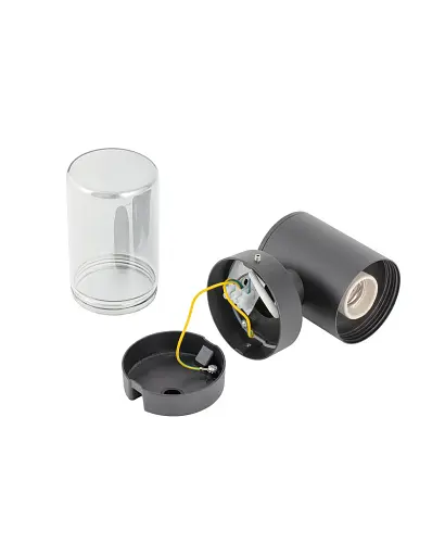 Вуличний світильник Nowodvorski 11371 Ida I E27 1x10W IP44 чорний - фото 5