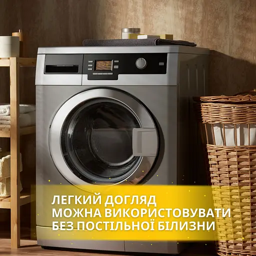 Комплект постільної білизни Ideia Cloud Dream євро (8-36029_сірий/беж) - фото 8