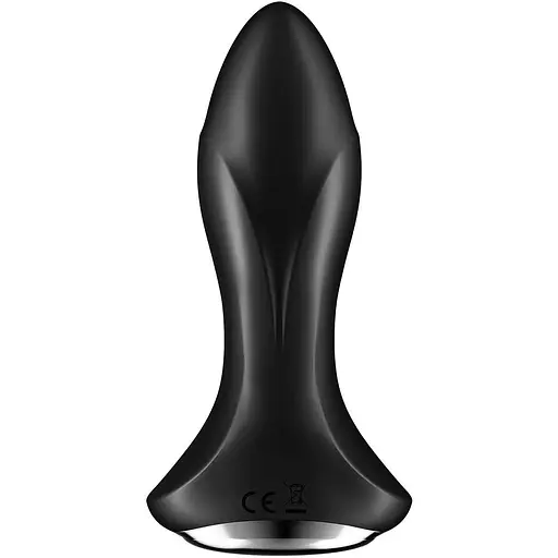 Анальна смарт-вібропробка із перлинним масажем Satisfyer Rotator Plug 1+ Black - фото 7