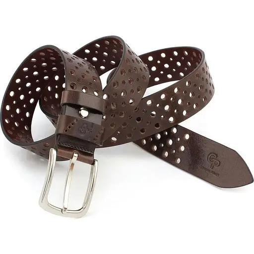 Ремінь шкіряний Grande Pelle 4х120х0.4 см acs0029226 - фото 3