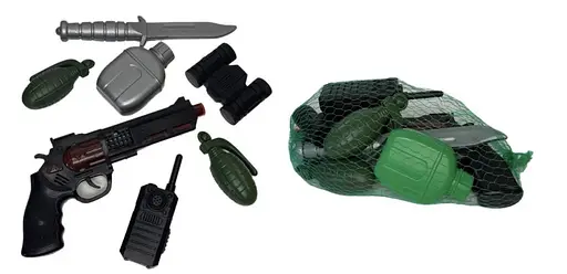 Игрушечный набор оружия в сетке, М18-3 (в ассортименте)