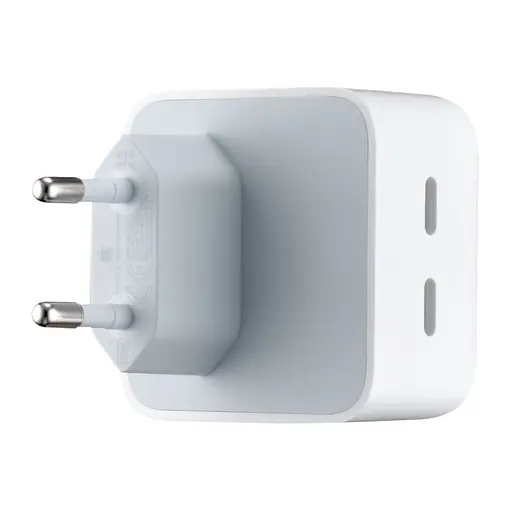 Сетевое зарядное устройство Apple 35W Dual USB-C Power Adapter High c0py Белый (без упаковки) - фото 1