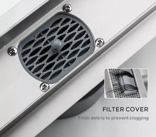 Душевой трап под плитку Gappo 70х600 мм, нержавеющая сталь G86007-4. - фото 6