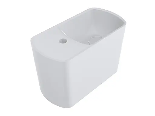 Умивальник Miraggio Helix R mirasoft 0001639, Білий матовий - фото 4