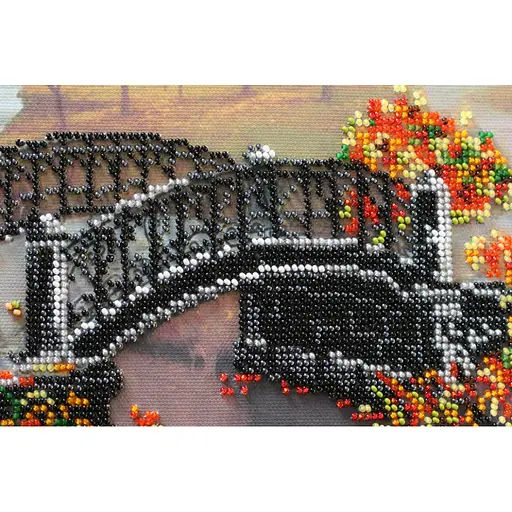 Набір для вишивання бісером "Золото осені" AB-498 37х30 см - фото 4