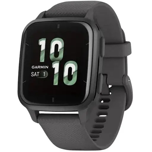 Смарт-часы Garmin Venu Sq 2 Slate Aluminium Bezel with Shadow Grey Case and Silicone Band (010-02701-10)