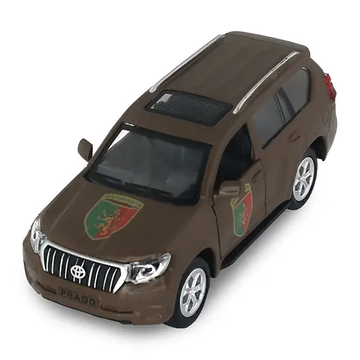 Автомодель серії "Шеврони Героїв" Toyota Prado "24 ОМБр" TechnoDrive KM618824 - фото 1