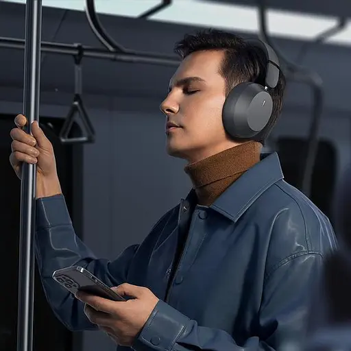 Бездротові навушники Baseus Bass 35 Max Wireless, ANC, BT5.3, AUX, 600mAh, 30-50h, Grey A00070800821-00 - фото 11