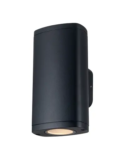 Уличный светильник Kanlux 38882 ZEVI GU10 2x10 IP54 черный - фото 1