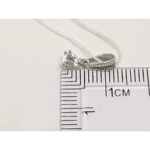 Золотая подвеска Столичная Ювелирная Фабрика с фианитом. 440371Б - фото 3