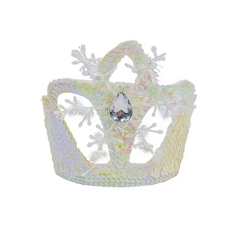 Коронка Снегурочка со снежинкой - фото 1