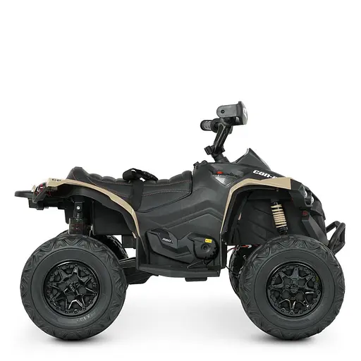 Електромобіль дитячий Bambi Квадроцикл M 5001EBLR-13 з пультом управління звуком і світлом Бежевий - фото 2