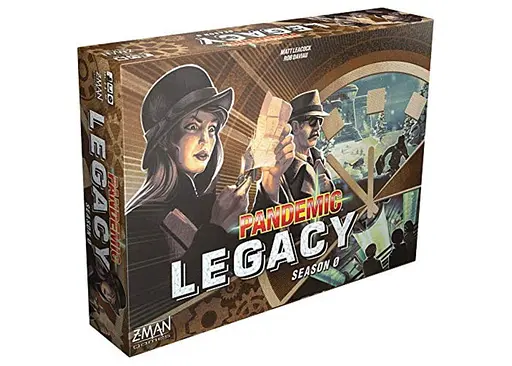 Настільна гра Z-MAN GAMES Пандемія: Спадщина. Сезон 0 (Pandemic: Legacy - Season Zero) (англ.) (ZMG7174)