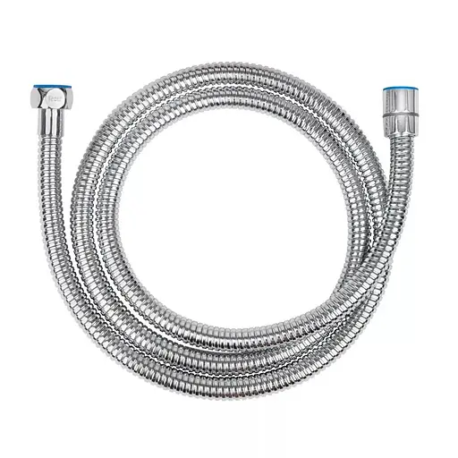 Душевой шланг 150 см хром Wezer WKR-008-150, Хром - фото 1