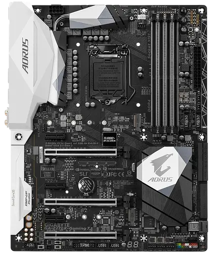Материнская плата Gigabyte GA-Z270X-Gaming 7 LGA 1151v1 (GA-Z270X-Gaming 7) Б/У - фото 2