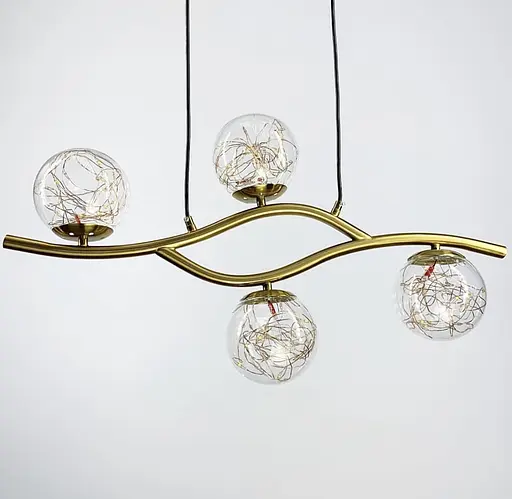 Удлиненный светильник с LED элементами Line.F YQ 318/4 AB - фото 8