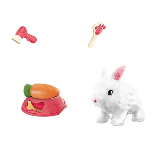 Любимец Кролик, 065-1A, с овощами и аксессуарами