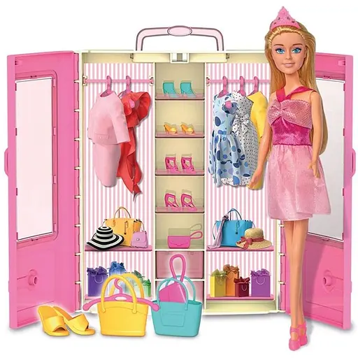 Гардеробна Dede з лялькою Linda (3783)