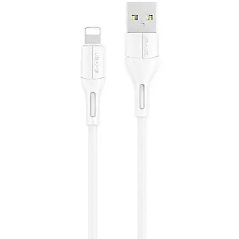 Кабель Usams US-SJ500 U68 Lightning Charging Data Cable 1 м Білий