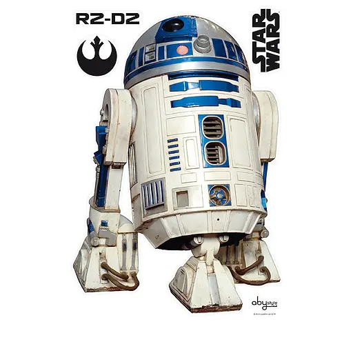 Наклейки інтер'єрні Star Wars R2D2 (Зоряні війни) 100 х 70 см - фото 1