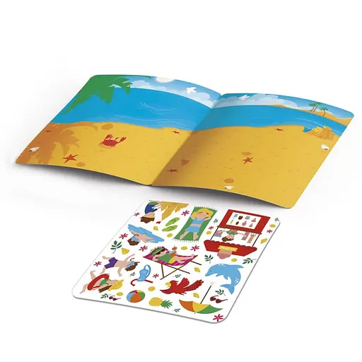 Набор для творчества "Пляж" VT4206-51, 13 наклеек на планшетке - фото 3