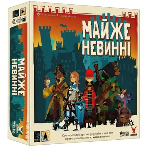 Настольная игра Geekach Games Почти невиновны (Almost Innocent) (укр.) (GKCH182ai) - фото 1