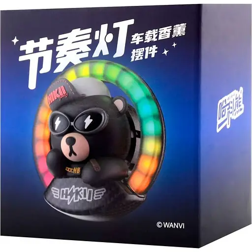 Автомобільний ароматизатор Bear RGB [101034] - фото 5