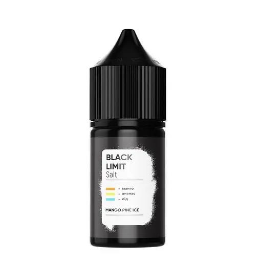 Набор компонентов для самозамеса солевой заправки Black Limit 30 мл Mango Pine Ice, манго ананас лёд 0-65 мг (18278) - фото 2