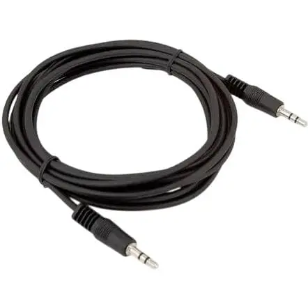 Кабель AUX Atcom 3.5 мм M - 3.5 мм M 1.8 м черный (17435) - фото 1
