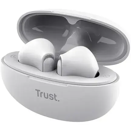 Наушники Trust TWS Yavi Earphones BT 5.3 ENC SBC Mic белые - фото 3