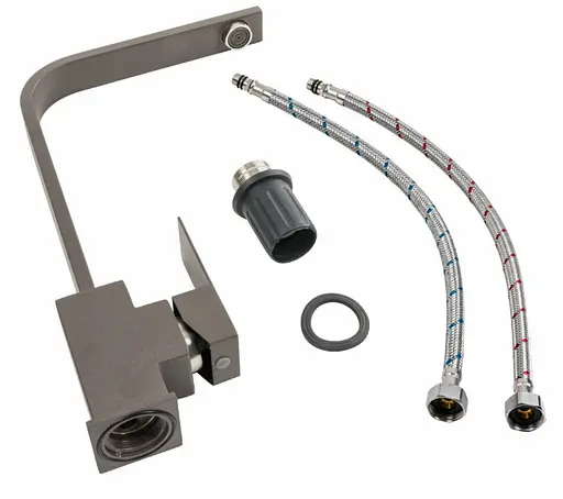 Змішувач для кухні Platinum 179 NES (3007) Темна скеля (SP000041064) - фото 3