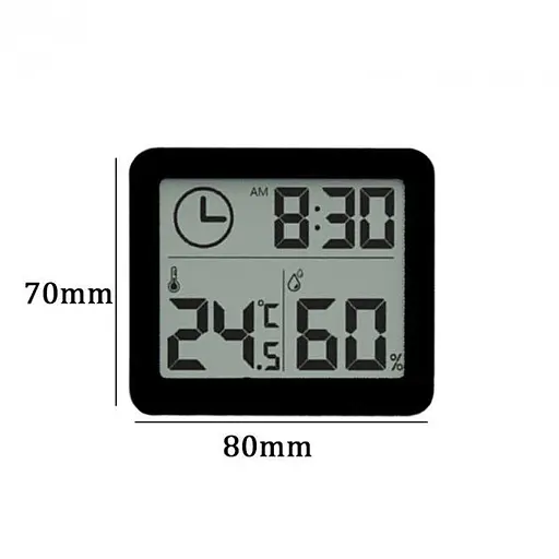 Термогигрометр Youpin Electronic Hygrometer (PD-WDJ-01) Black [65045] - фото 2