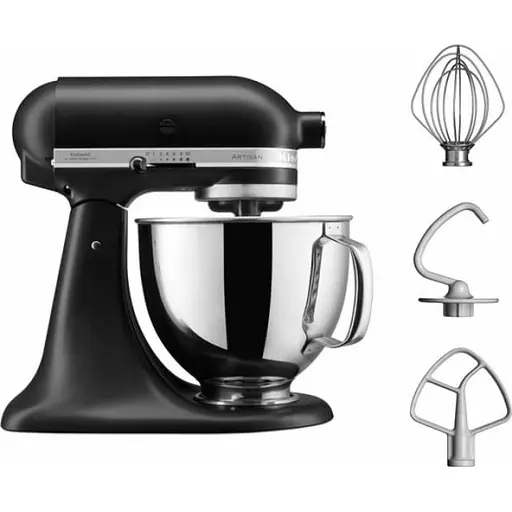 Планетарный миксер KitchenAid Artisan 5KSM125EBM (131316) - фото 4