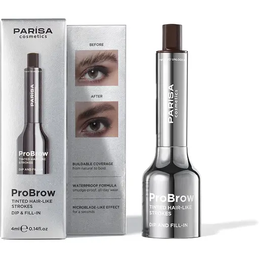 Стійкий тінт для брів Parisa ProBrow Tint відтінок №601 Taupe  - фото 7